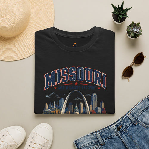 Copy of Copy of Florida Soccer T-Shirt – Vintage ‘World Soccer Passport’ Beach Tee