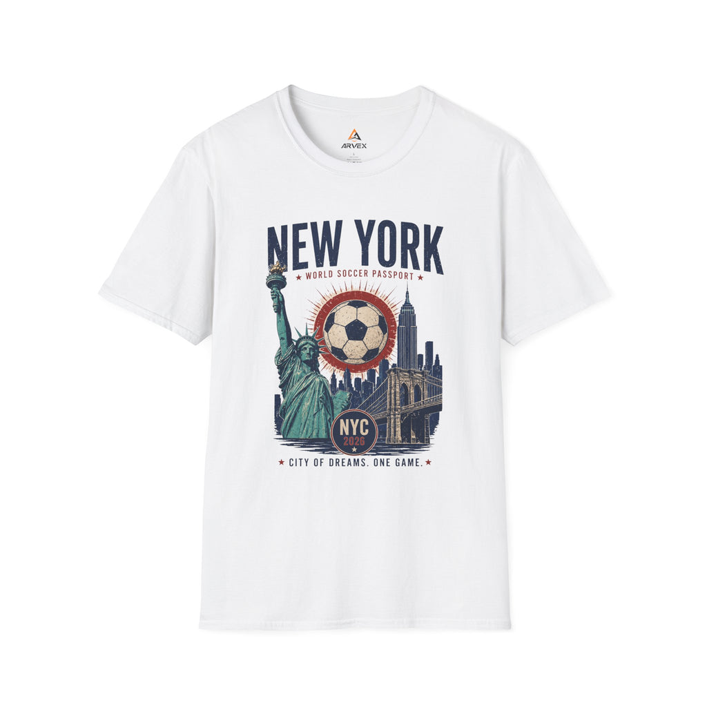 NYC World Soccer Passport Tee