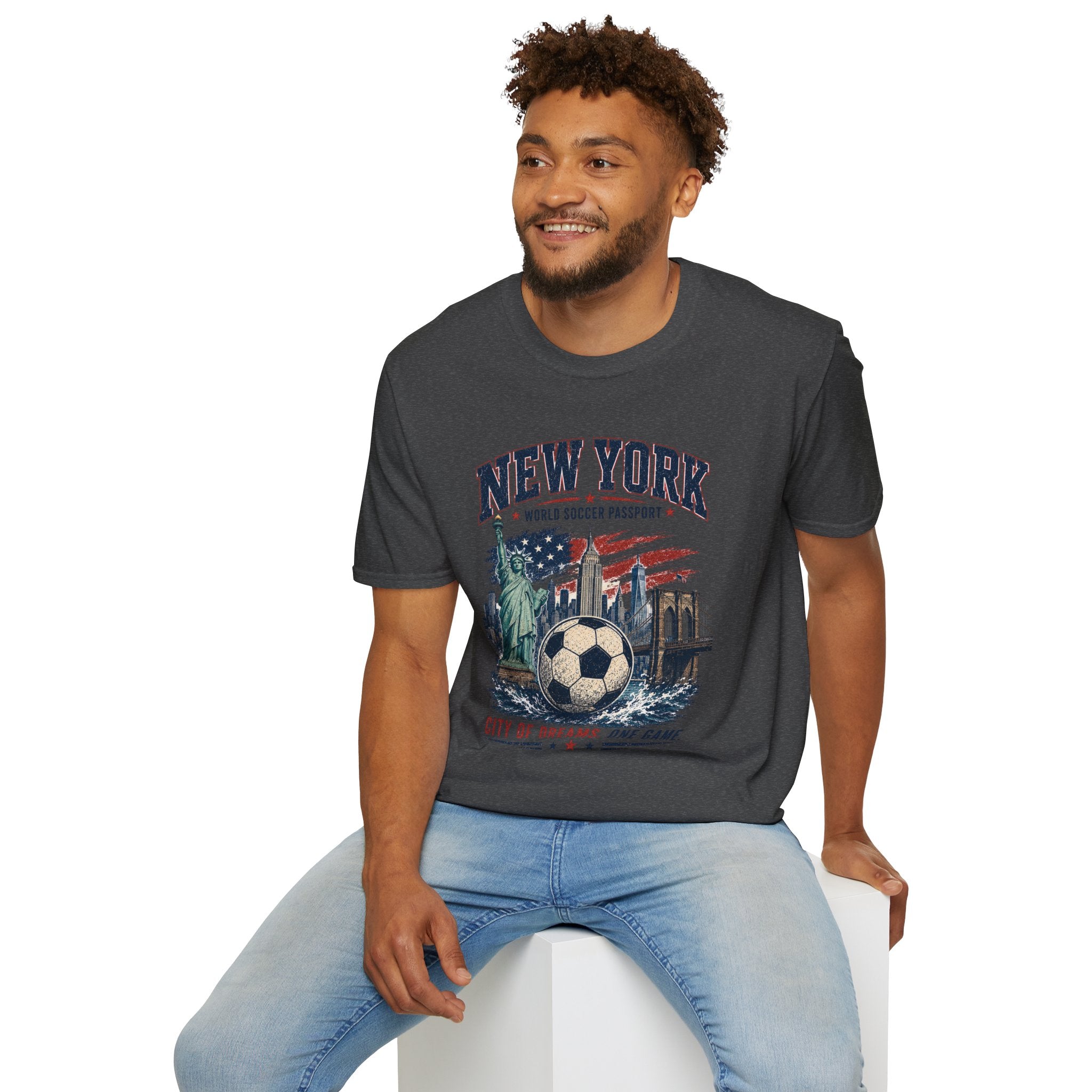 New York World Soccer Passport T-Shirt