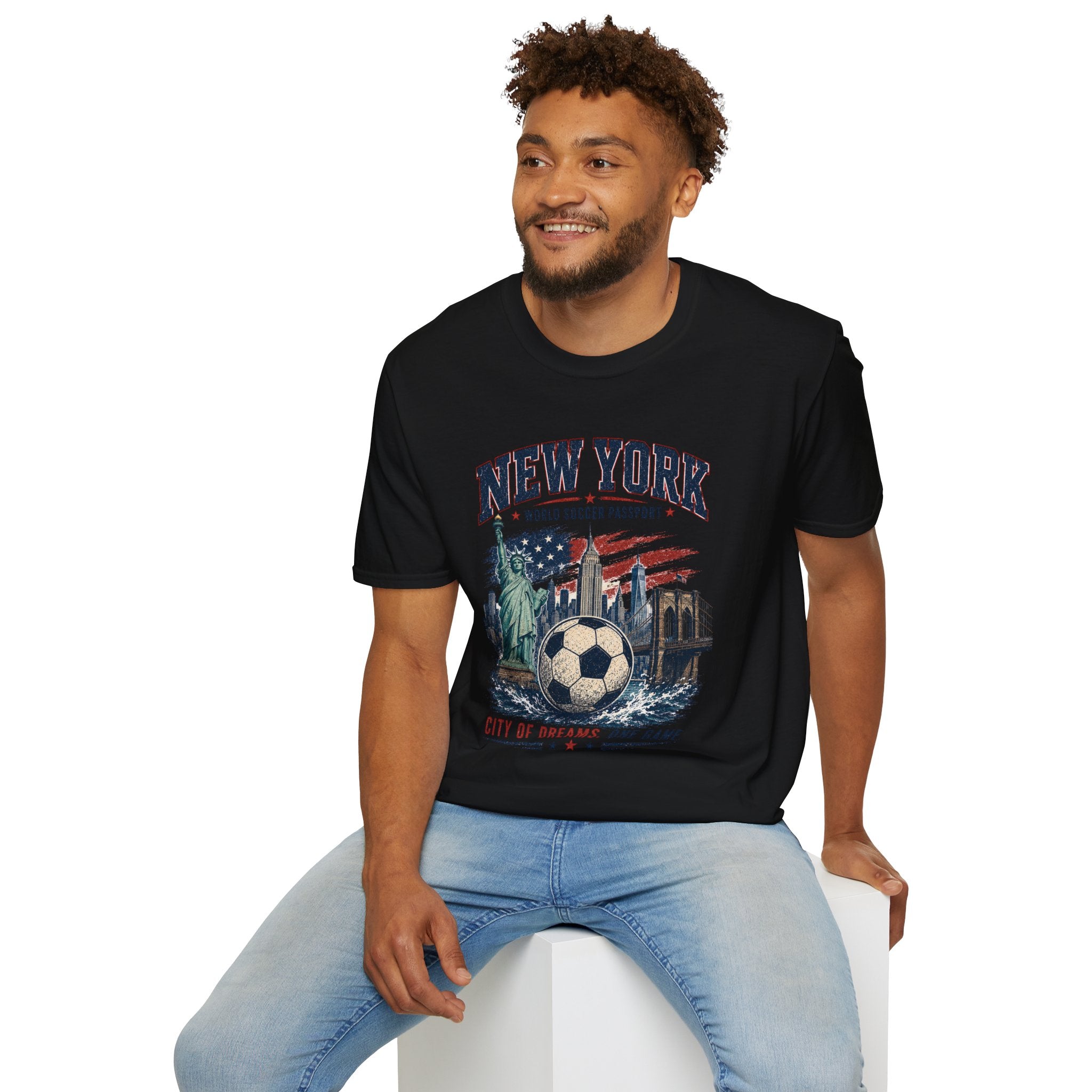 New York World Soccer Passport T-Shirt