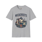 Massachusetts Soccer T-Shirt — World Soccer Passport Vintage State Tee