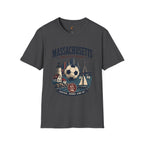 Massachusetts Soccer T-Shirt — World Soccer Passport Vintage State Tee