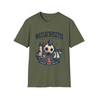 Massachusetts Soccer T-Shirt — World Soccer Passport Vintage State Tee
