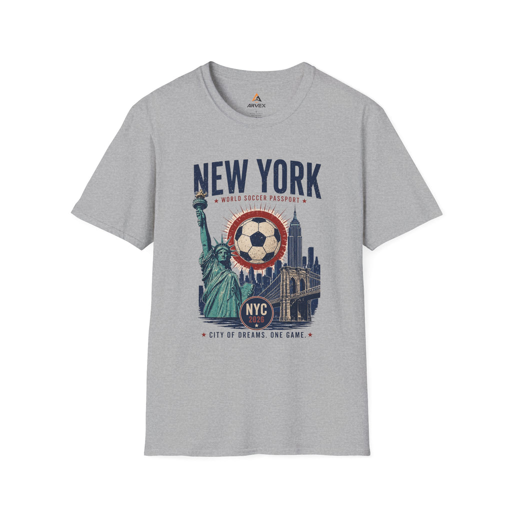 NYC World Soccer Passport Tee