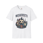 Massachusetts Soccer T-Shirt — World Soccer Passport Vintage State Tee