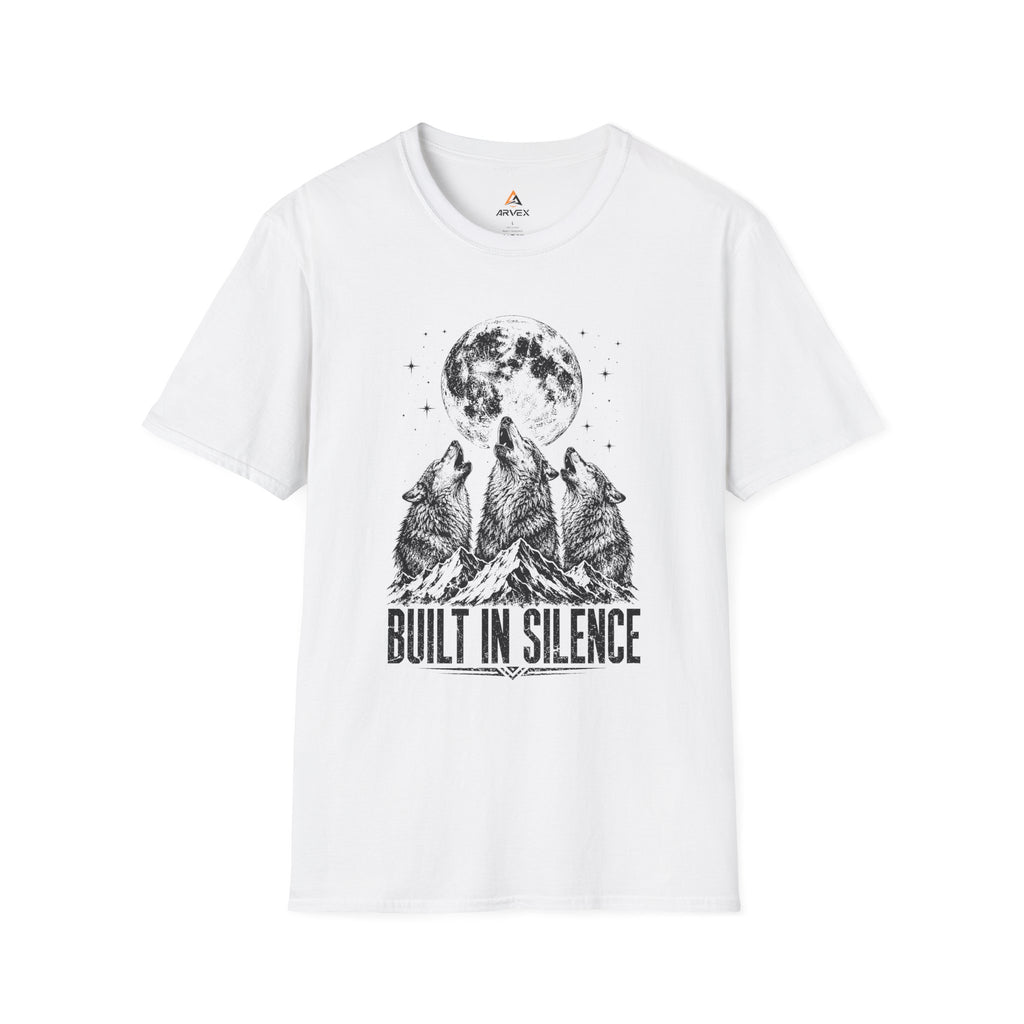 Wolf Howl T-Shirt — "Built in Silence"