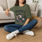 Massachusetts Soccer T-Shirt — World Soccer Passport Vintage State Tee