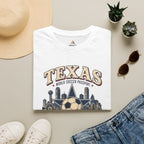 Texas Soccer T-Shirt — World Soccer Passport Vintage State Pride