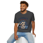 Massachusetts Soccer T-Shirt — State Skyline & Vintage Soccer Graphic