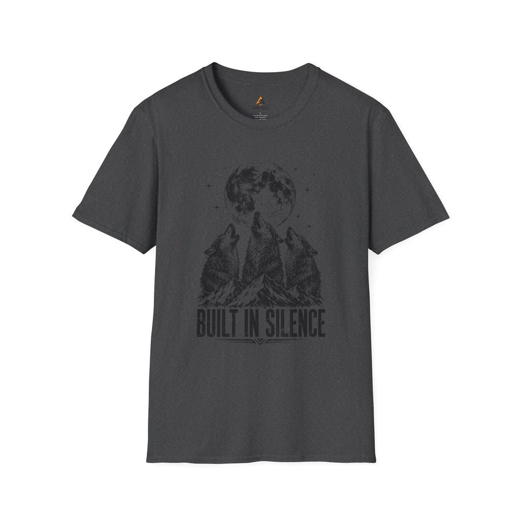 Wolf Howl T-Shirt — "Built in Silence"
