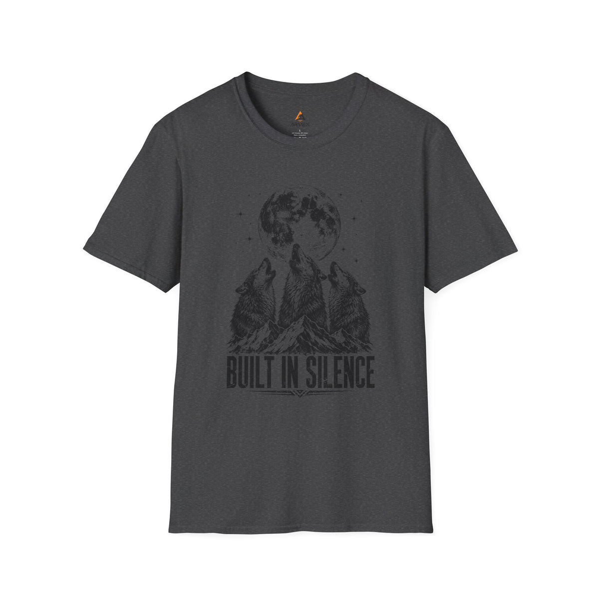 Wolf Howl T-Shirt — "Built in Silence"