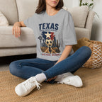Texas Soccer Passport T-Shirt — Lone Star Soccer Vintage Design