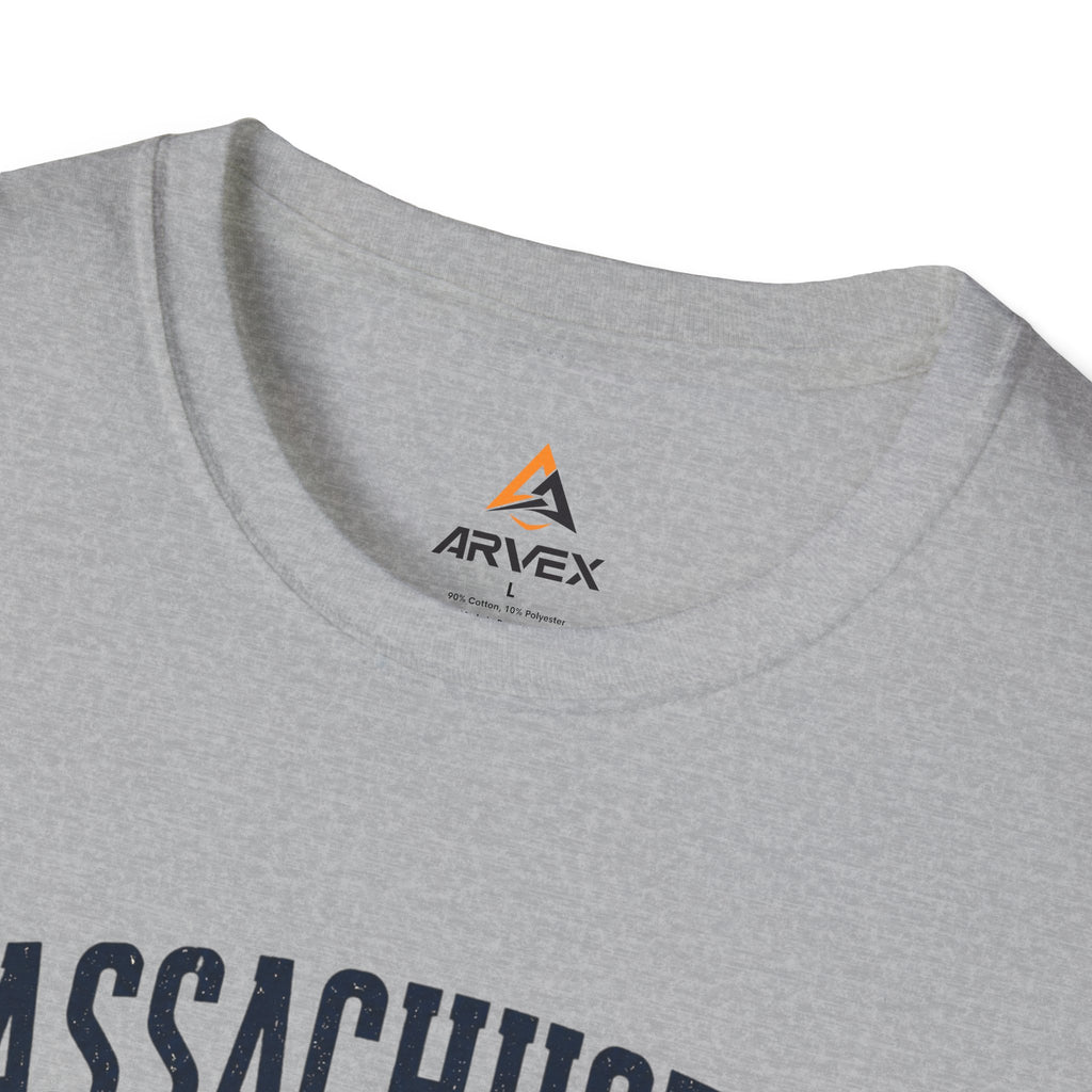 Massachusetts Soccer T-Shirt — World Soccer Passport Vintage State Tee