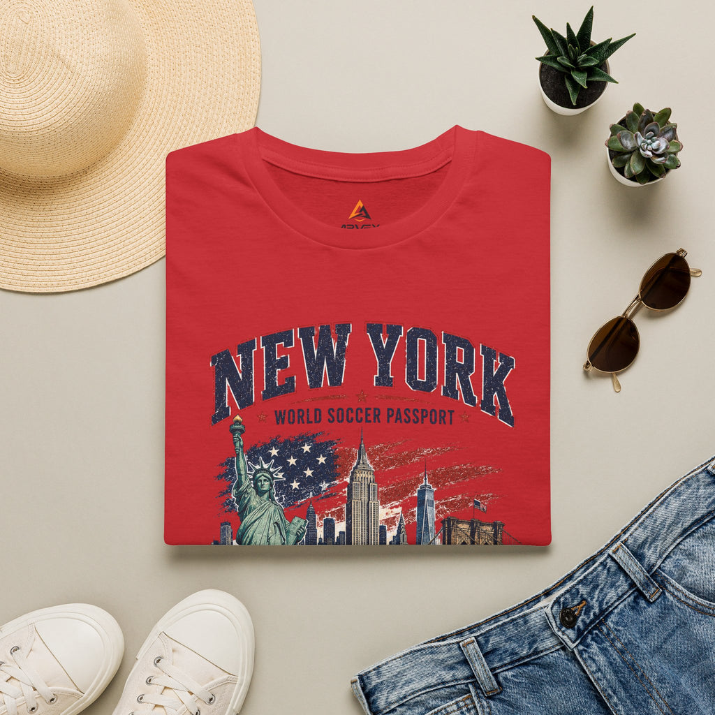 New York World Soccer Passport T-Shirt