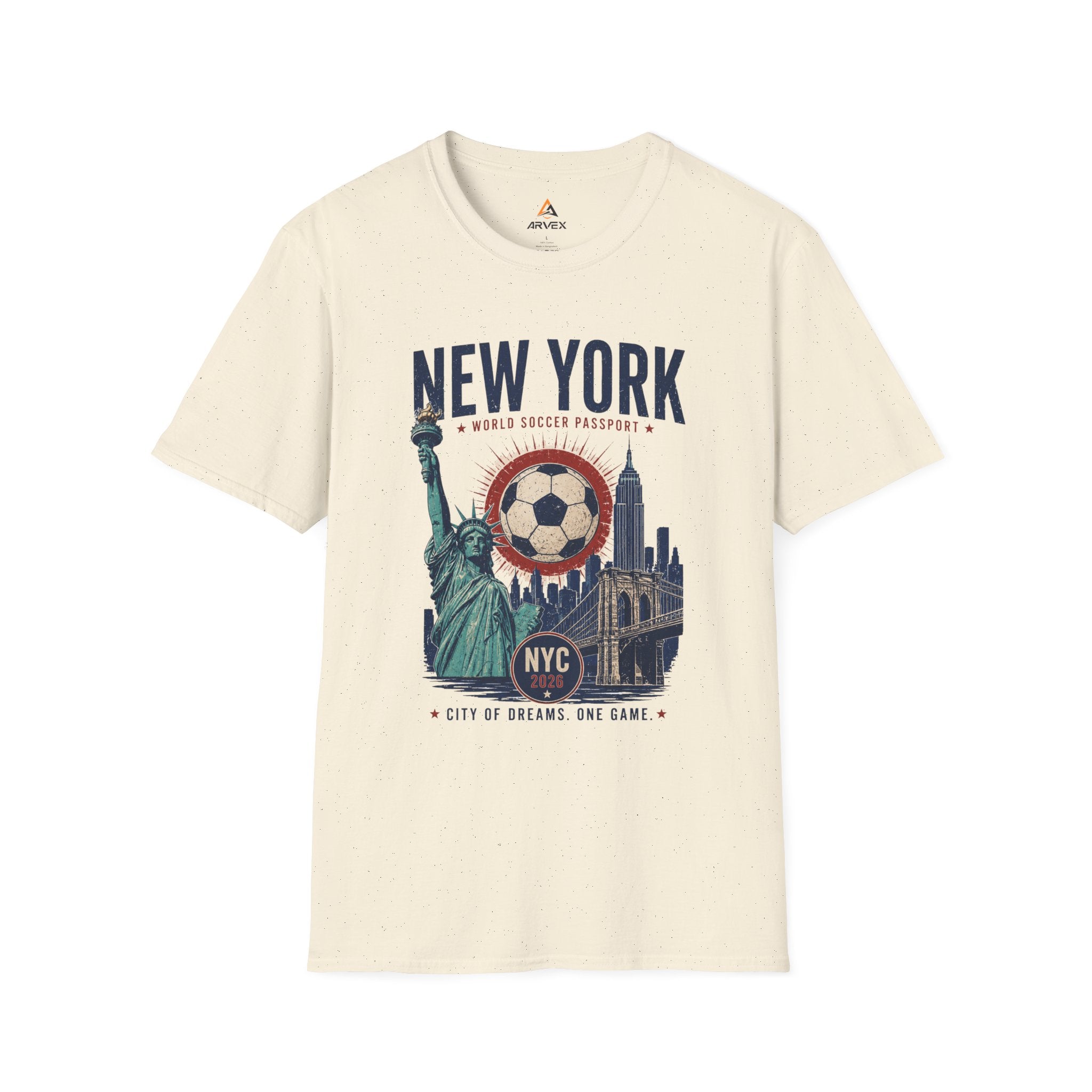 NYC World Soccer Passport Tee