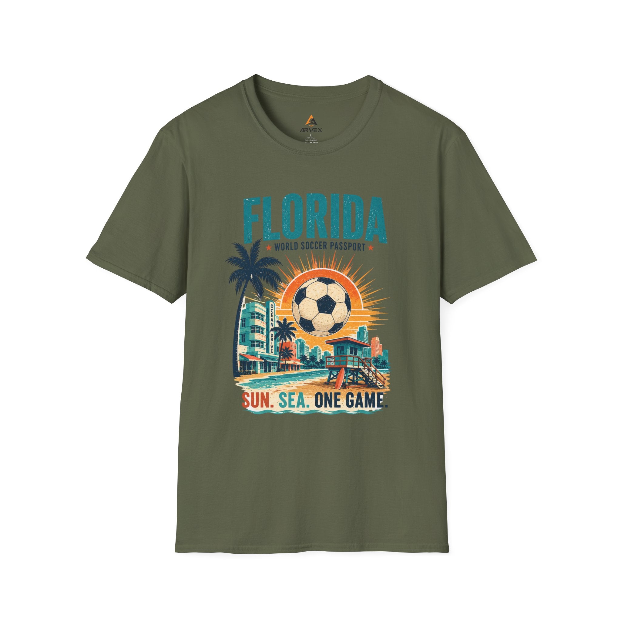 Florida World Soccer Passport T-Shirt