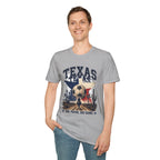 Texas Soccer T-Shirt — "World Soccer Passport" State Pride Tee