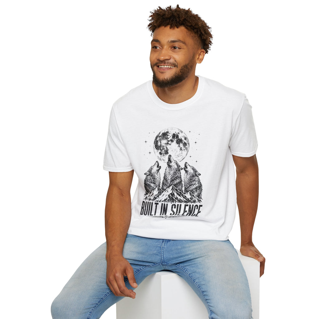 Wolf Howl T-Shirt — "Built in Silence"