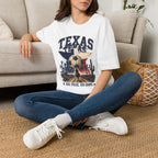 Texas Soccer T-Shirt — "World Soccer Passport" State Pride Tee