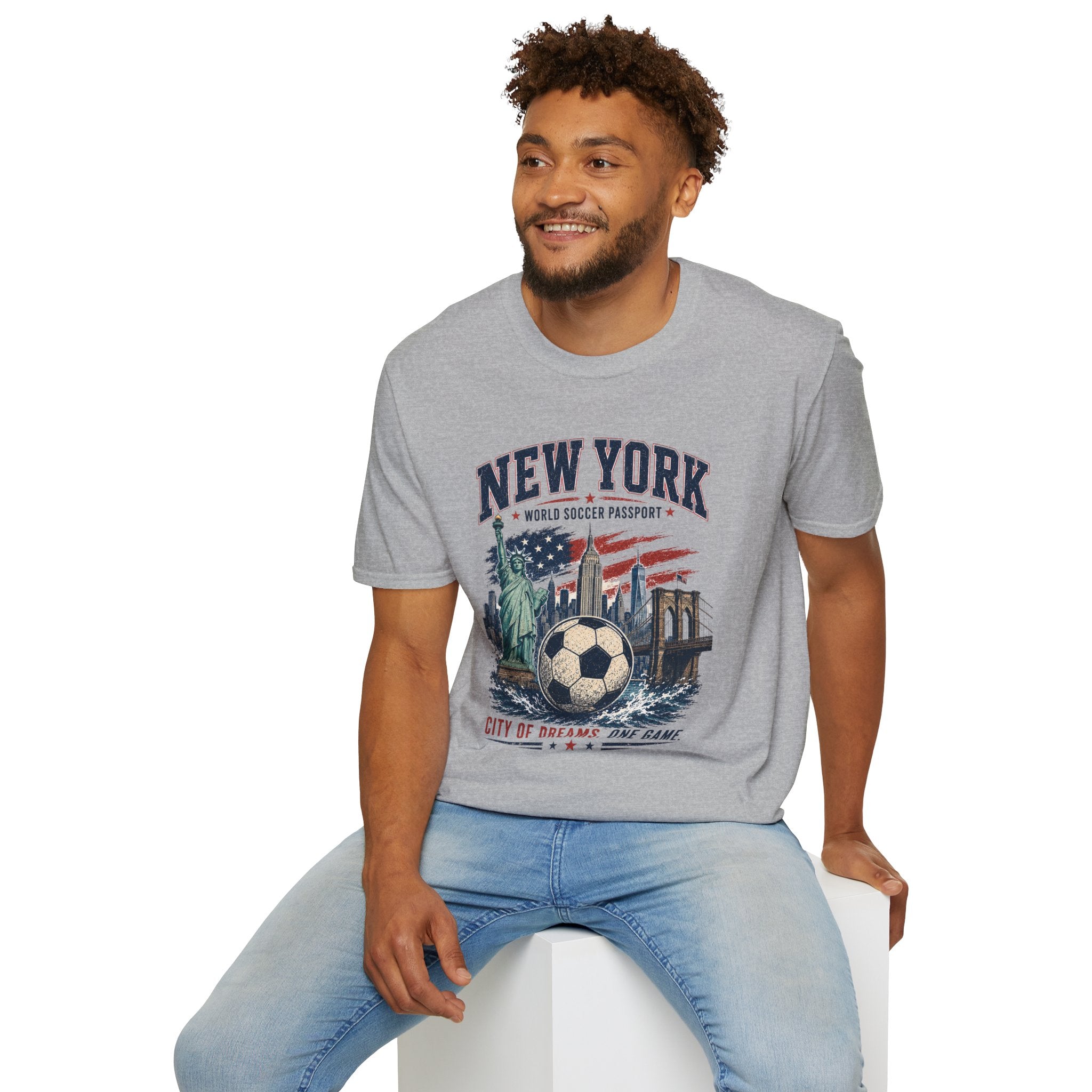 New York World Soccer Passport T-Shirt