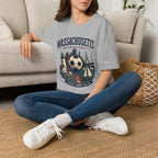 Massachusetts Soccer T-Shirt — World Soccer Passport Vintage State Tee