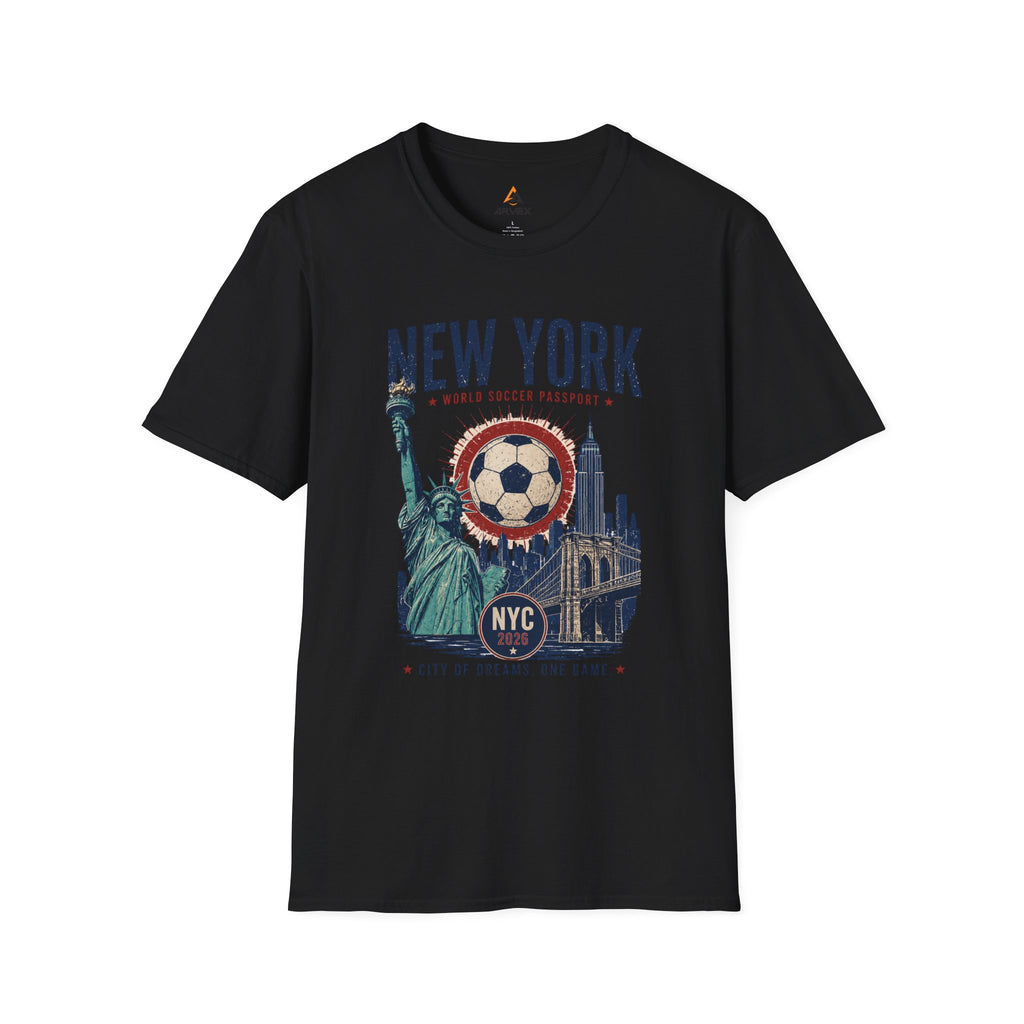 NYC World Soccer Passport Tee
