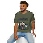 Massachusetts Soccer T-Shirt — World Soccer Passport Vintage State Tee
