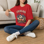 Texas Soccer T-Shirt — World Soccer Passport Vintage State Pride