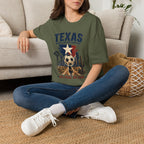Texas Soccer Passport T-Shirt — Lone Star Soccer Vintage Design