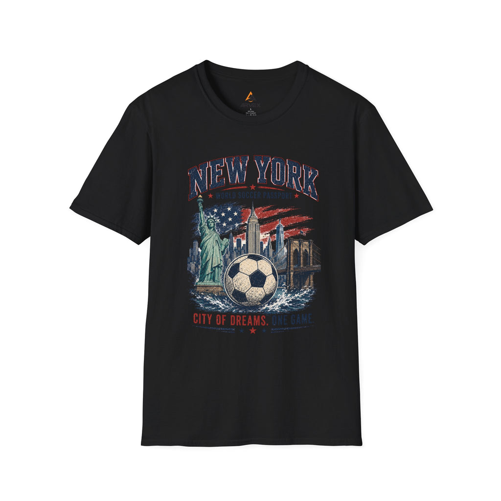 New York World Soccer Passport T-Shirt