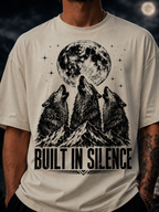 Wolf Howl T-Shirt — "Built in Silence"