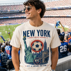 NYC World Soccer Passport Tee