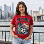 New York World Soccer Passport T-Shirt