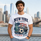 New York World Soccer Passport T-Shirt