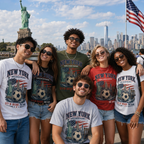 New York World Soccer Passport T-Shirt