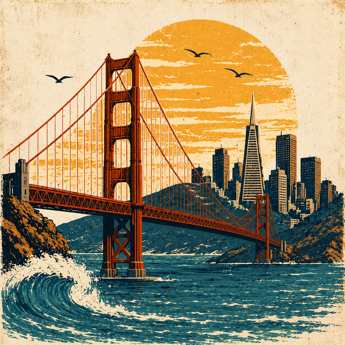 Golden Gate Detail