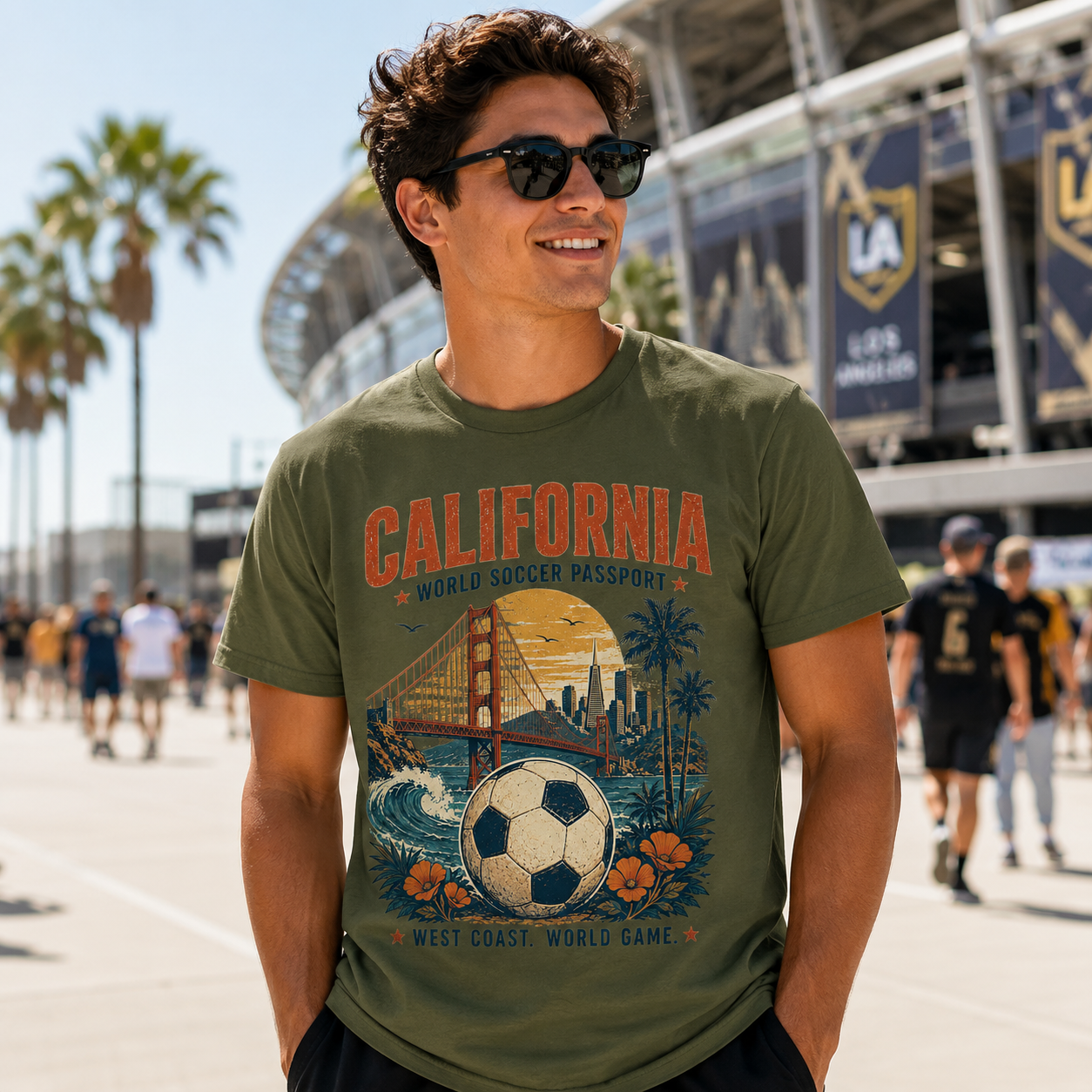 California World Soccer Passport T-Shirt