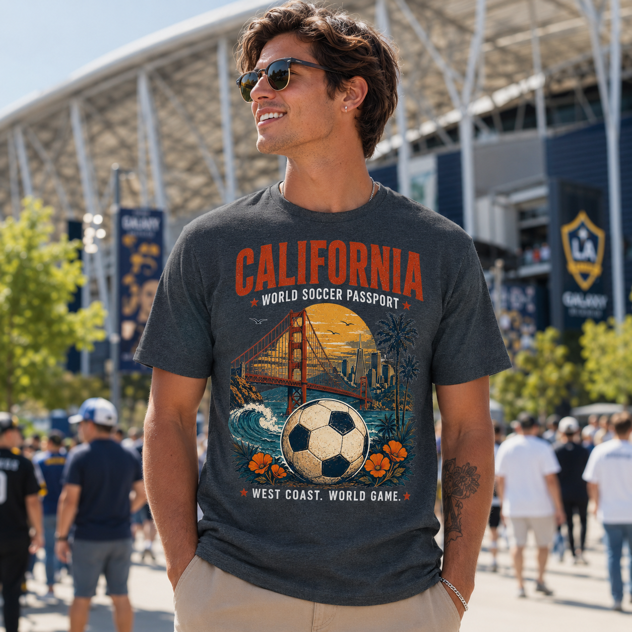 California World Soccer Passport T-Shirt