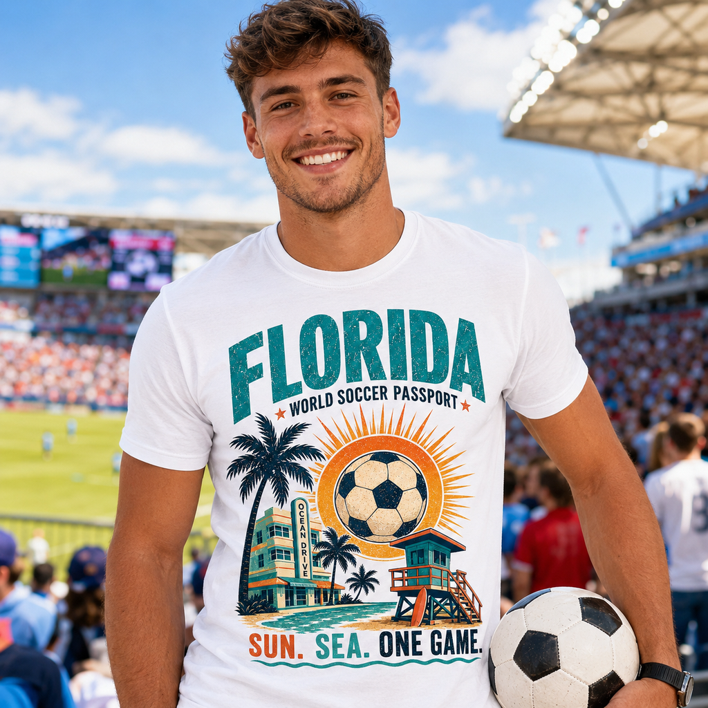 Florida World Soccer Passport T-Shirt