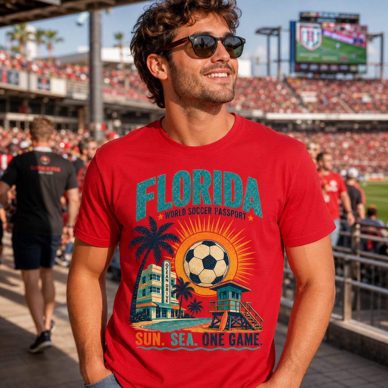 Florida World Soccer Passport T-Shirt