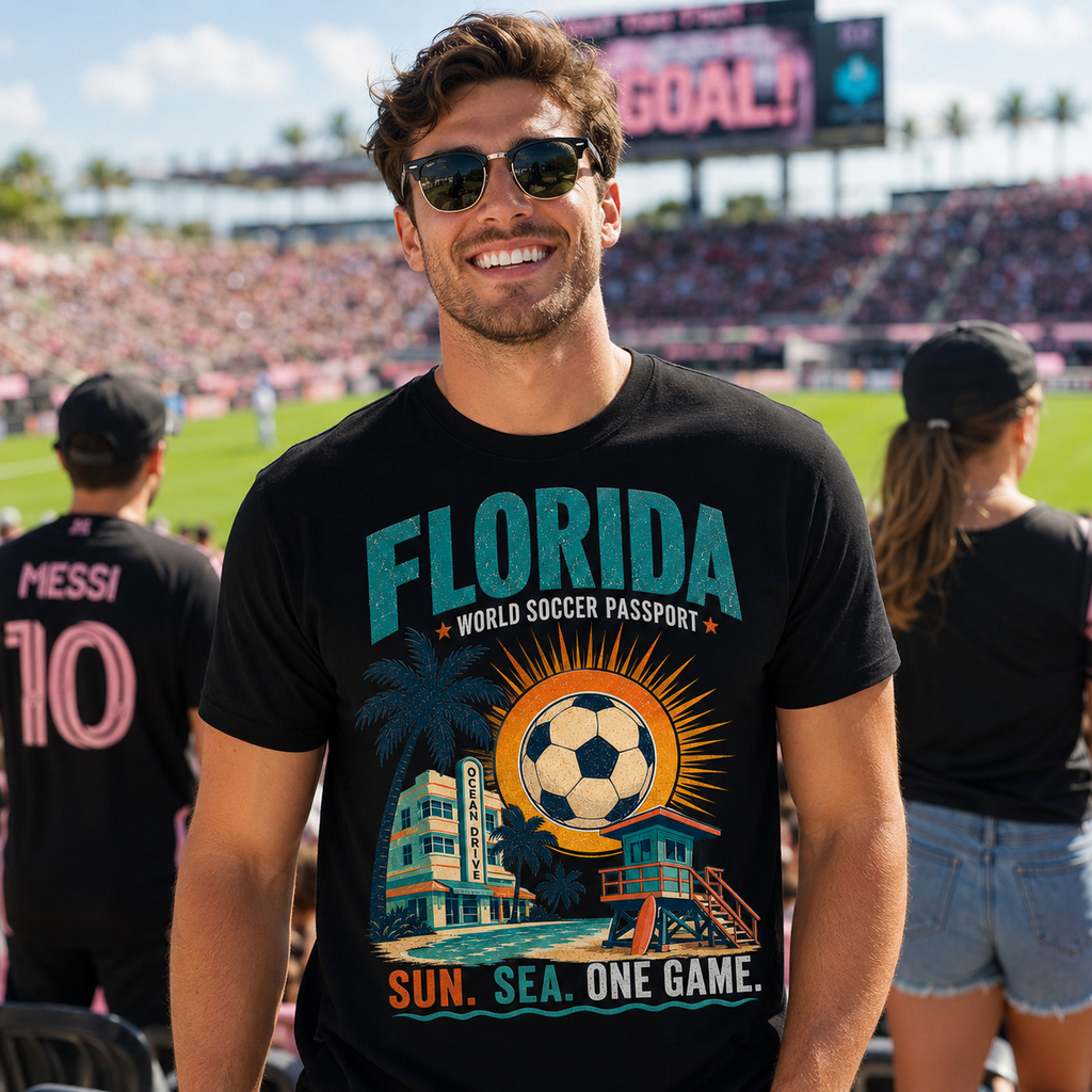 Florida World Soccer Passport T-Shirt
