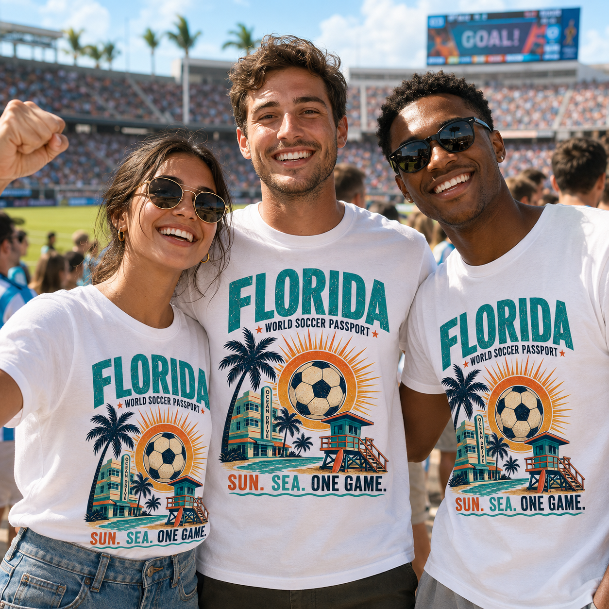 Florida World Soccer Passport T-Shirt