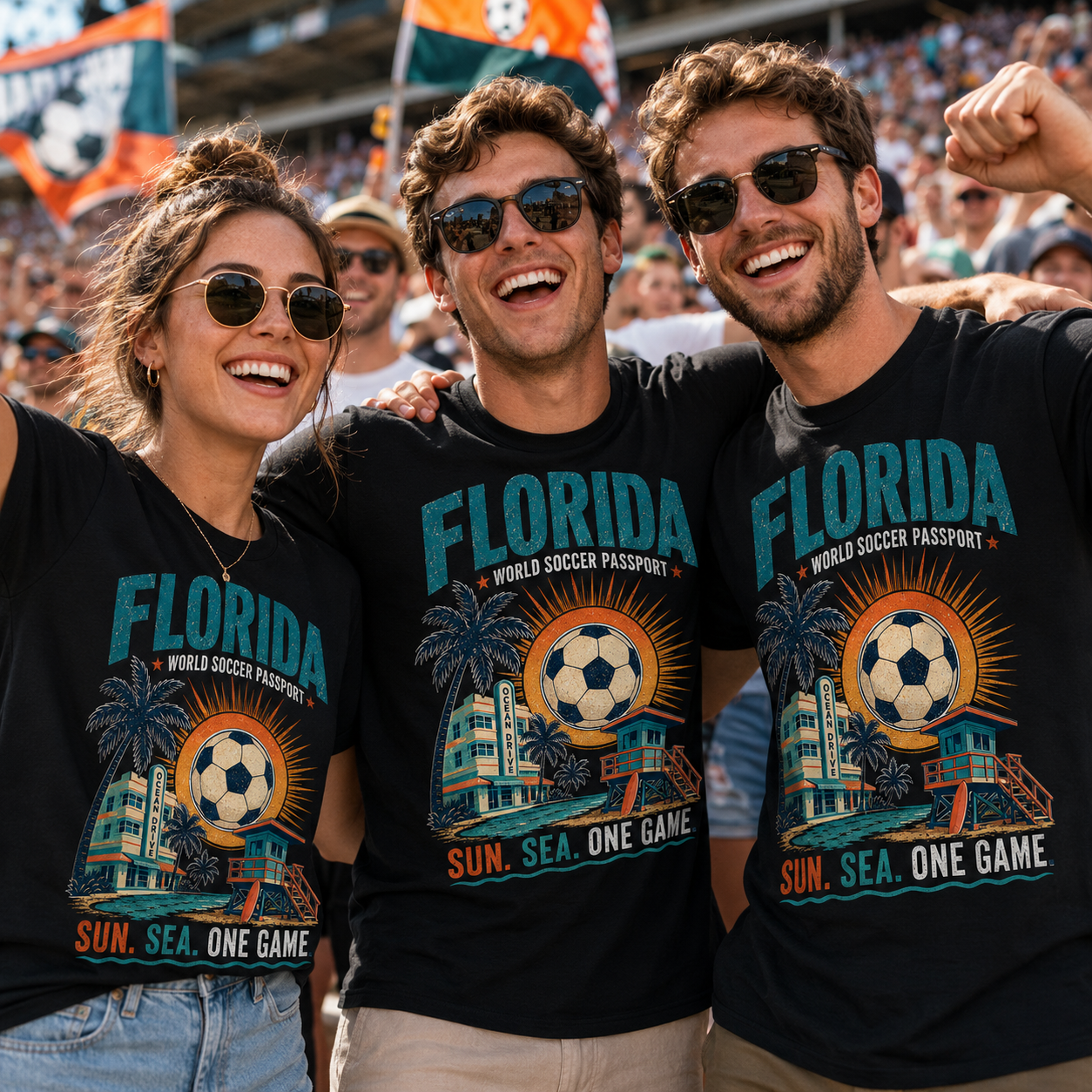 Florida World Soccer Passport T-Shirt