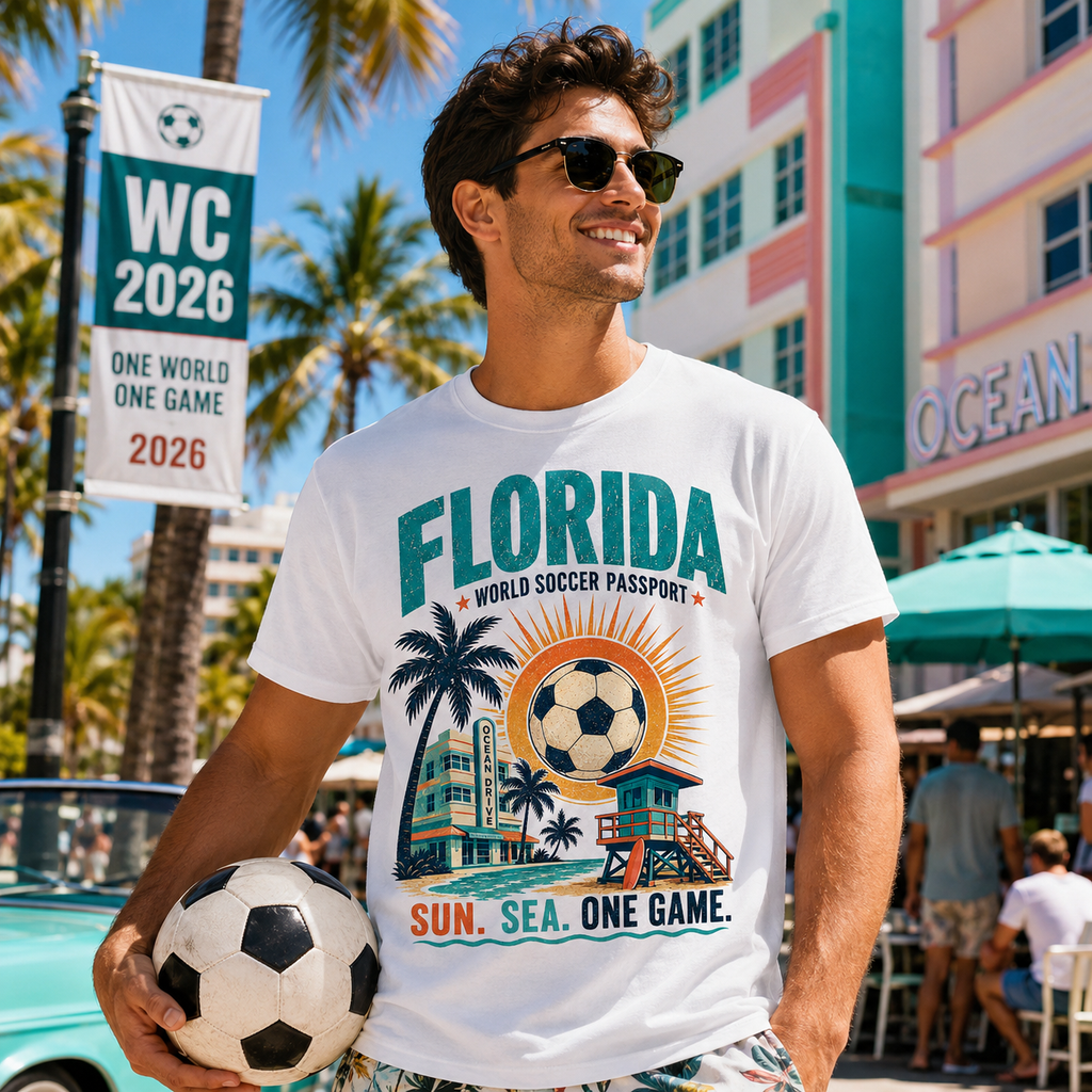 Florida World Soccer Passport T-Shirt