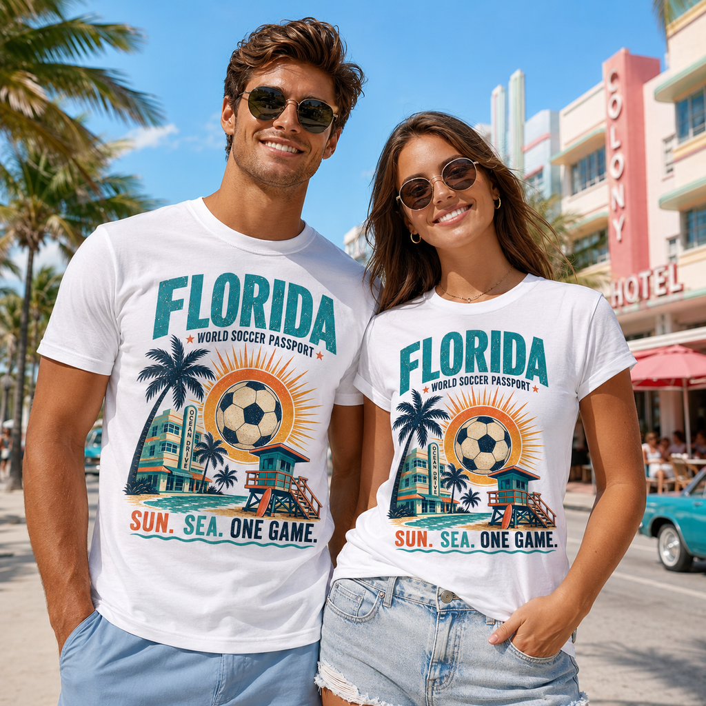 Florida World Soccer Passport T-Shirt