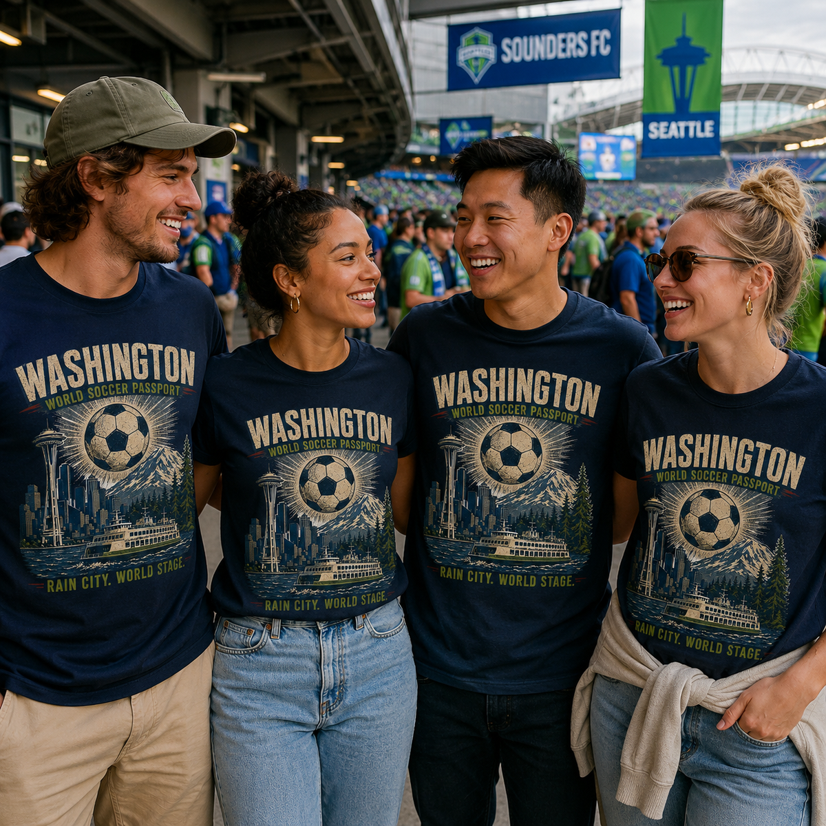 Washington Rain City World Stage